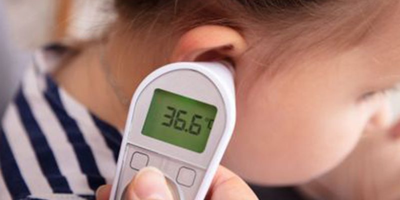 Come misurare la febbre a un bambino